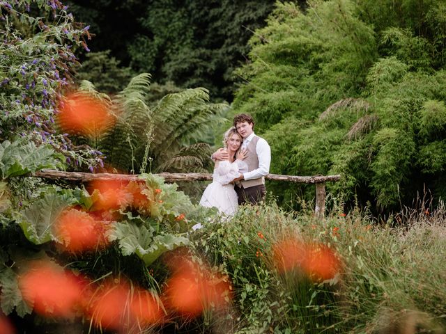 Luke and Flossy's Wedding in Falmouth, Cornwall 31