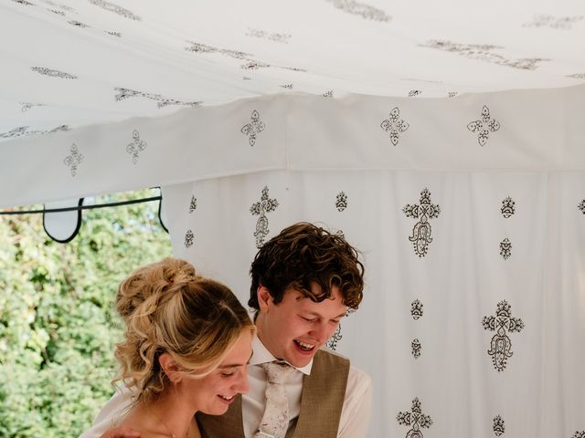 Luke and Flossy's Wedding in Falmouth, Cornwall 40