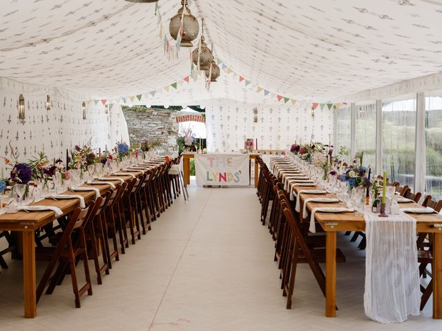 Luke and Flossy's Wedding in Falmouth, Cornwall 50