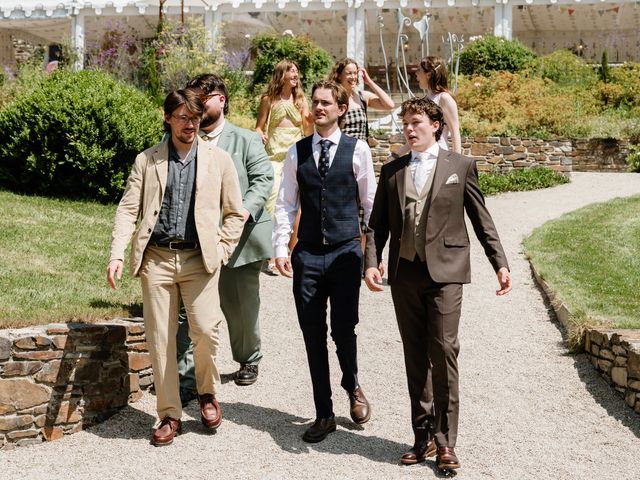 Luke and Flossy's Wedding in Falmouth, Cornwall 51