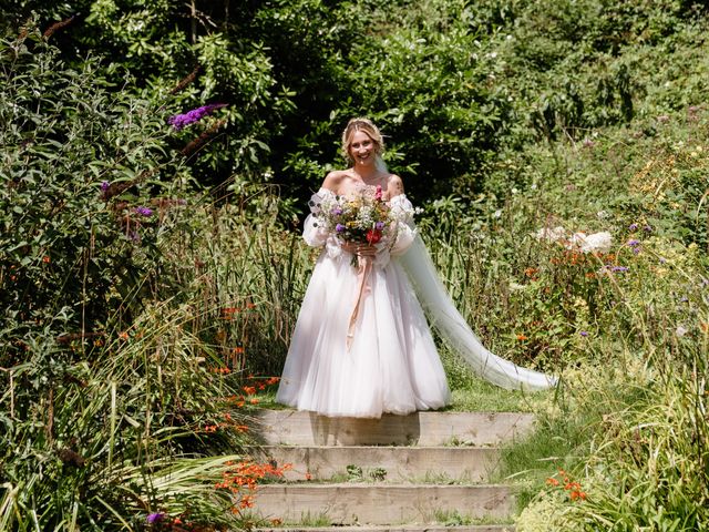 Luke and Flossy's Wedding in Falmouth, Cornwall 55