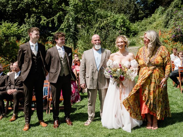 Luke and Flossy's Wedding in Falmouth, Cornwall 57