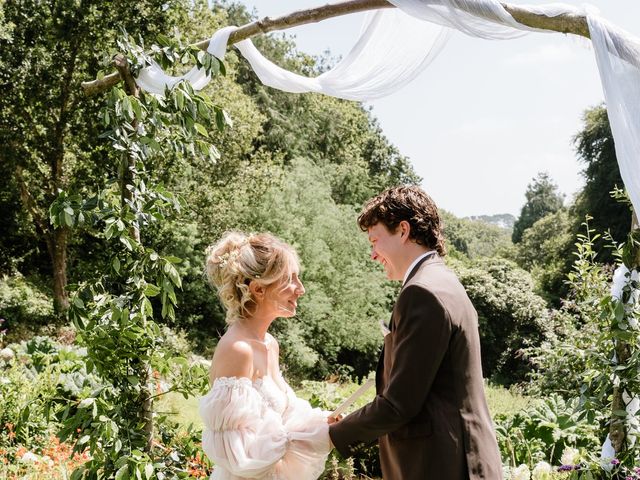 Luke and Flossy's Wedding in Falmouth, Cornwall 61