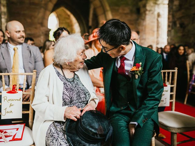 Tony and Kate's Wedding in Dunbar, Lothian &amp; Borders 20