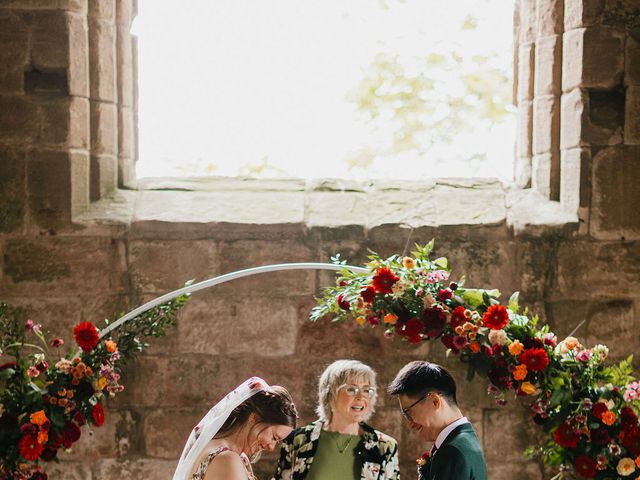 Tony and Kate's Wedding in Dunbar, Lothian &amp; Borders 23