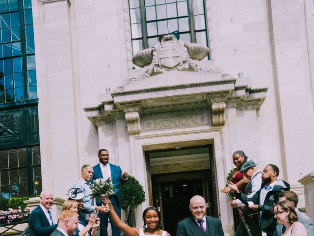 Chris and Rhona's Wedding in Islington, North London 12