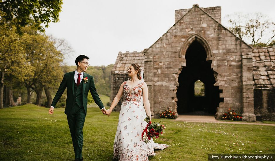 Tony and Kate's Wedding in Dunbar, Lothian & Borders