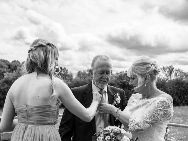 Andy and Barbara&apos;s Wedding in Leicester Forest East, Leicestershire 8