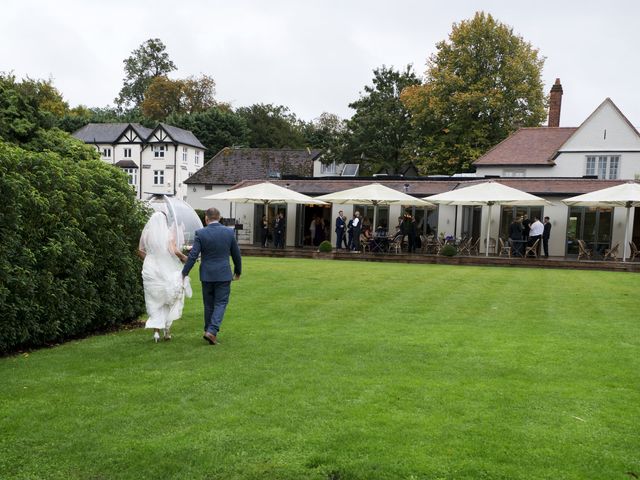 Groom and Bride&apos;s Wedding in Sonning-on-Thames, Berkshire 24