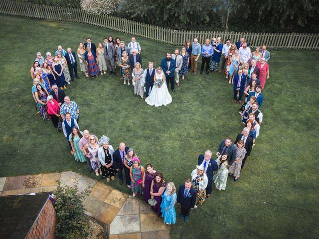 Tom and Katie&apos;s Wedding in Sopley, Hampshire 6