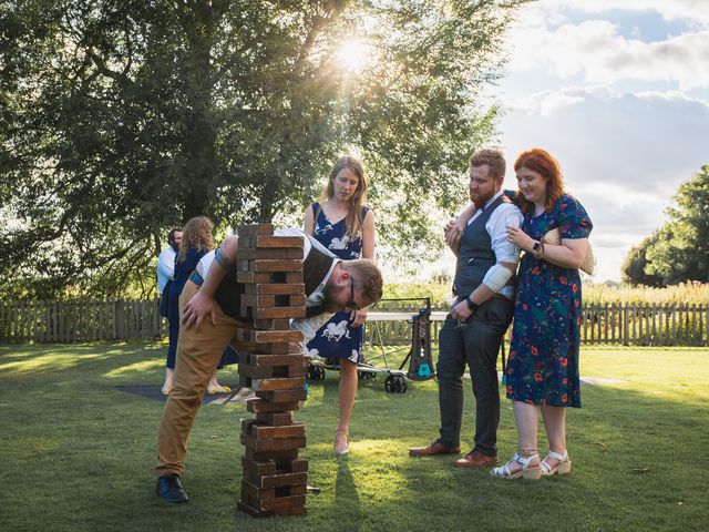 Tom and Katie&apos;s Wedding in Sopley, Hampshire 8