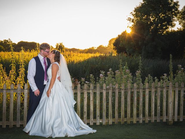 Tom and Katie&apos;s Wedding in Sopley, Hampshire 9