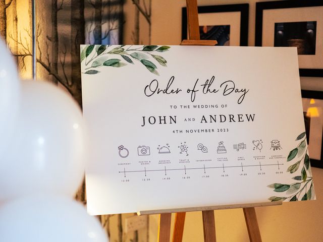 Andrew and John&apos;s Wedding in Huntingdon, Cambridgeshire 5