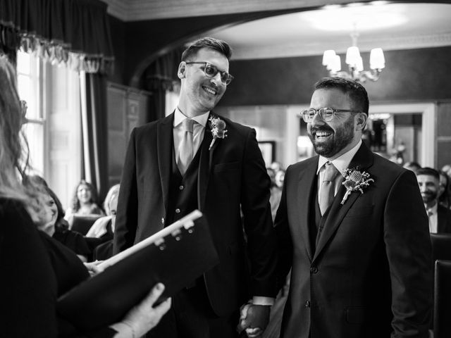 Andrew and John&apos;s Wedding in Huntingdon, Cambridgeshire 10