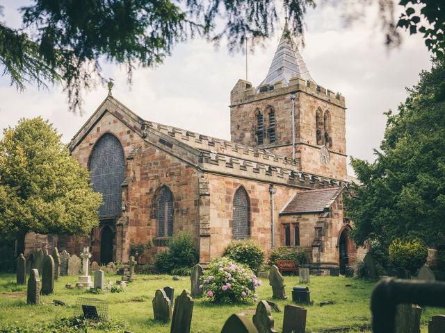 Blessing and Beth&apos;s Wedding in Hawarden, Cheshire 4