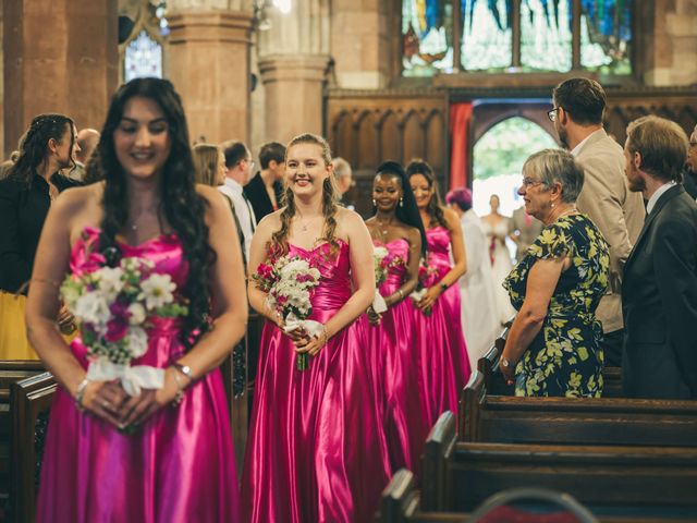 Blessing and Beth&apos;s Wedding in Hawarden, Cheshire 23