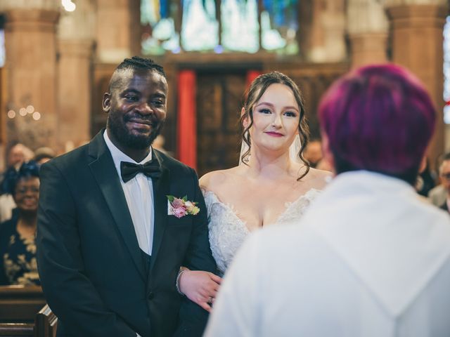 Blessing and Beth&apos;s Wedding in Hawarden, Cheshire 25