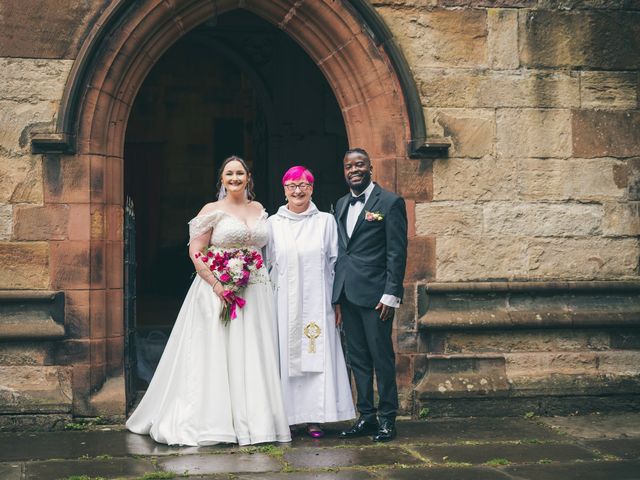 Blessing and Beth&apos;s Wedding in Hawarden, Cheshire 28