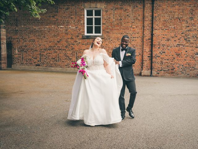 Blessing and Beth&apos;s Wedding in Hawarden, Cheshire 1