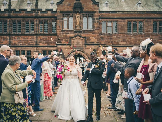 Blessing and Beth&apos;s Wedding in Hawarden, Cheshire 29