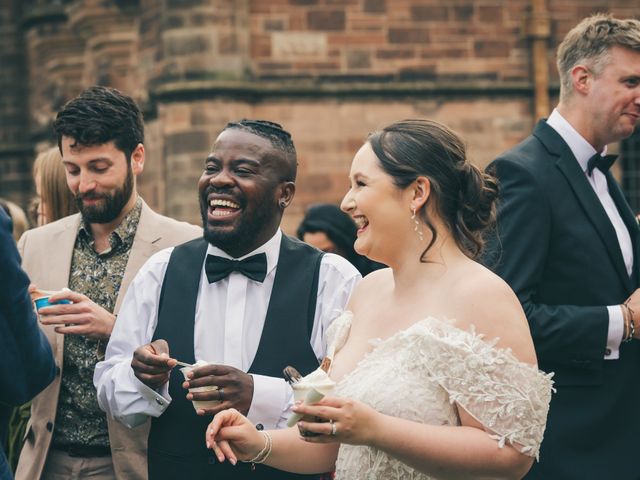 Blessing and Beth&apos;s Wedding in Hawarden, Cheshire 46