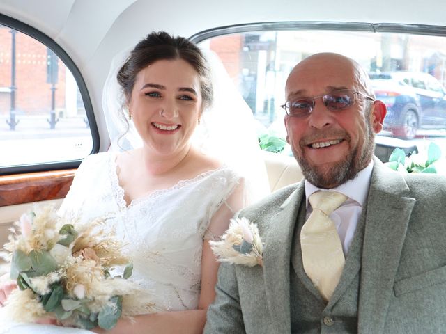 Dale and Erica's Wedding in Grantham, Lincolnshire 12