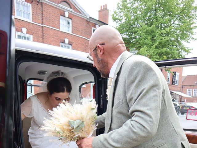 Dale and Erica's Wedding in Grantham, Lincolnshire 13