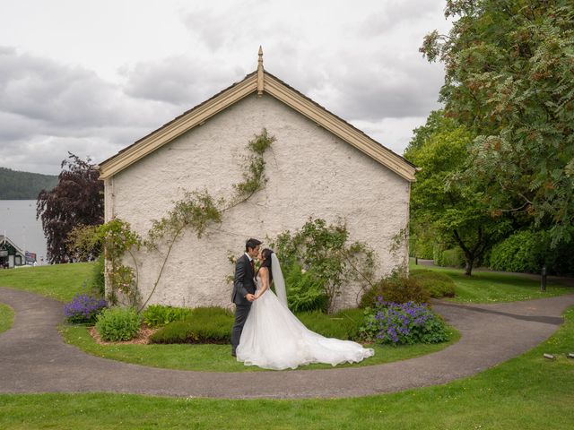 Surene and Alexander&apos;s Wedding in Bowness On Windermere, Cumbria 11
