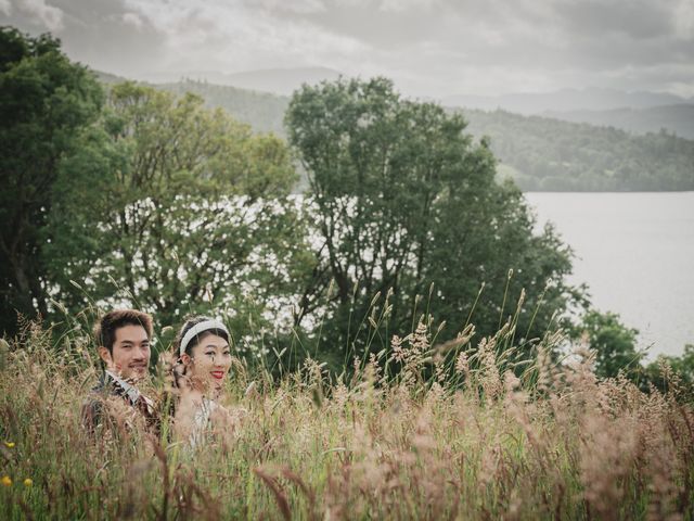 Surene and Alexander&apos;s Wedding in Bowness On Windermere, Cumbria 14