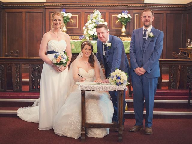 Kate and Philip&apos;s Wedding in Standish, Lancashire 34