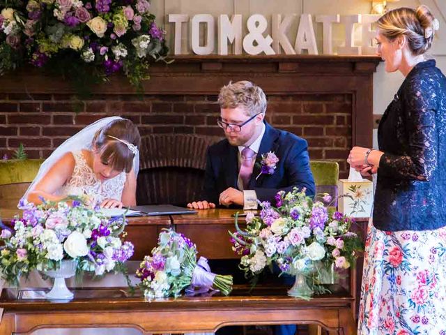 Tom and Katie's Wedding in Beaulieu, Hampshire 6