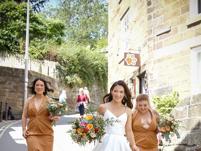 Anthony and Emma&apos;s Wedding in Robin Hood&apos;s Bay, North Yorkshire 7