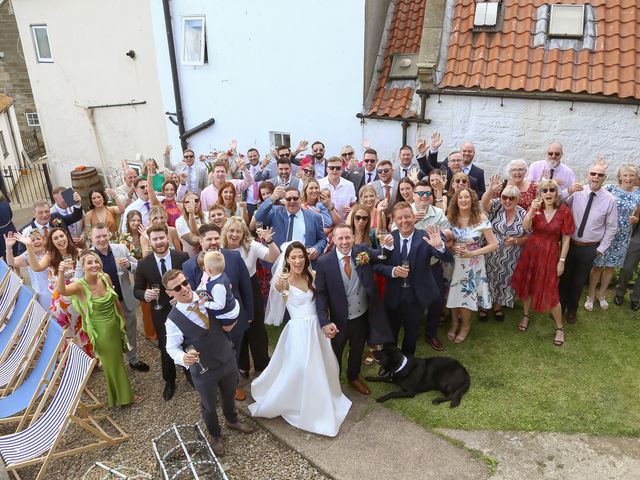 Anthony and Emma&apos;s Wedding in Robin Hood&apos;s Bay, North Yorkshire 13