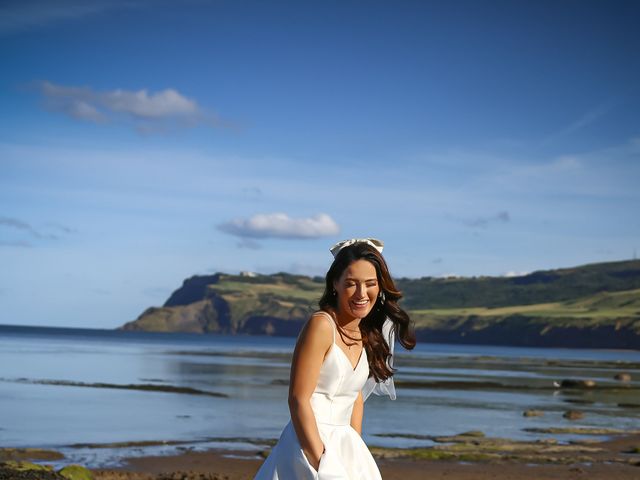 Anthony and Emma&apos;s Wedding in Robin Hood&apos;s Bay, North Yorkshire 20