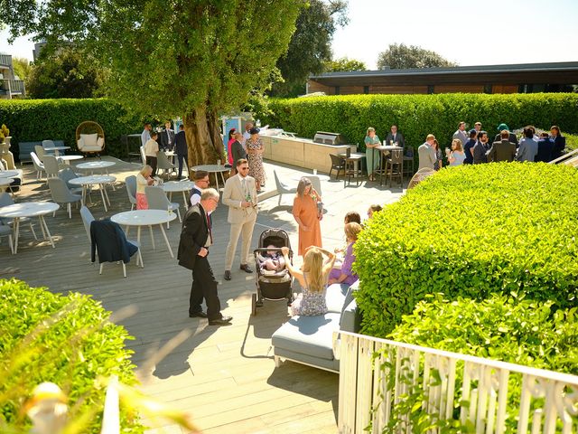 Alex and Charlotte's Wedding in Christchurch, Dorset 3