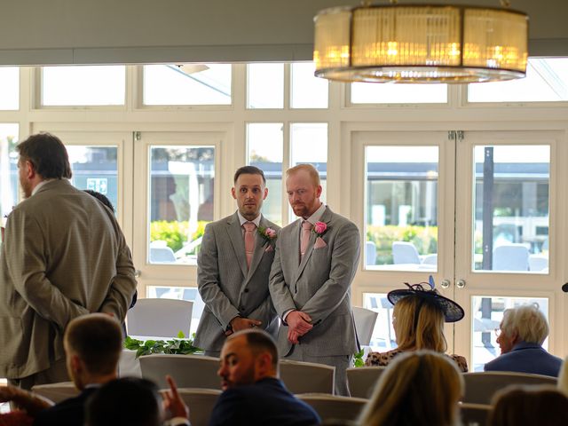 Alex and Charlotte's Wedding in Christchurch, Dorset 4