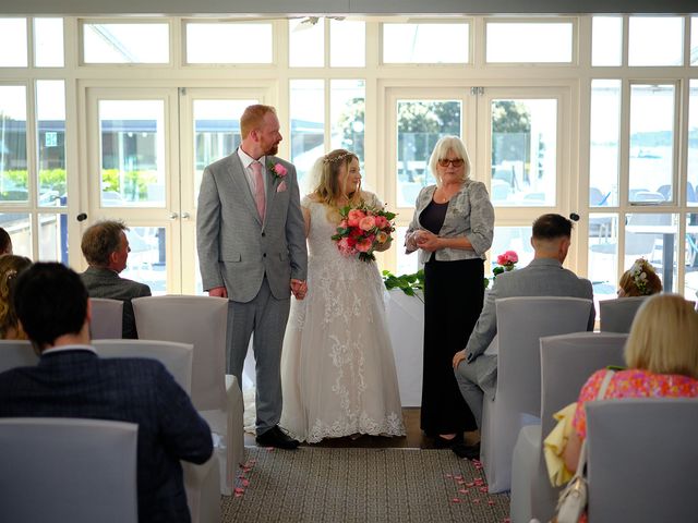 Alex and Charlotte's Wedding in Christchurch, Dorset 8