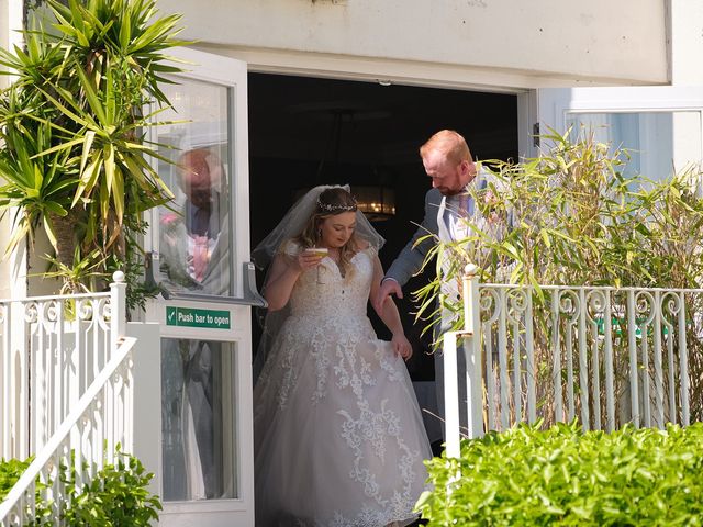 Alex and Charlotte's Wedding in Christchurch, Dorset 9