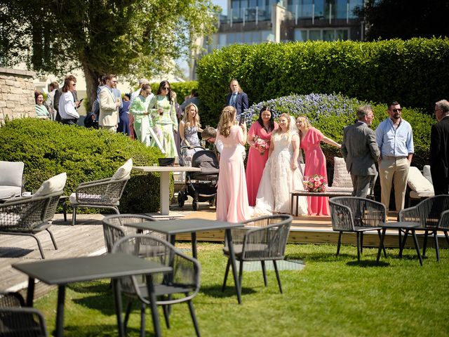 Alex and Charlotte's Wedding in Christchurch, Dorset 11