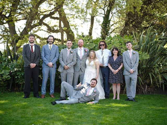 Alex and Charlotte's Wedding in Christchurch, Dorset 14