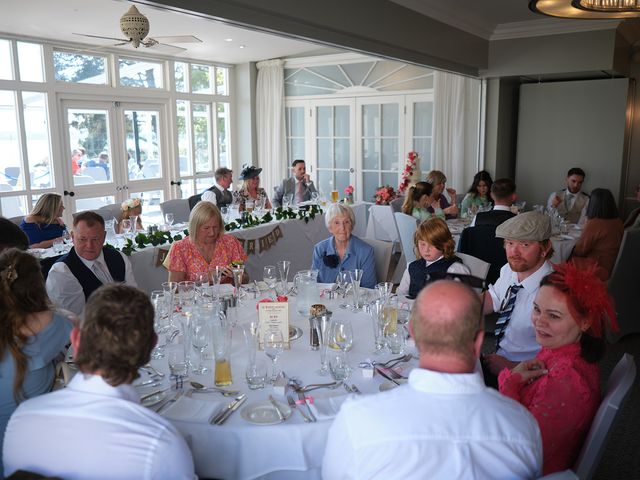 Alex and Charlotte's Wedding in Christchurch, Dorset 20