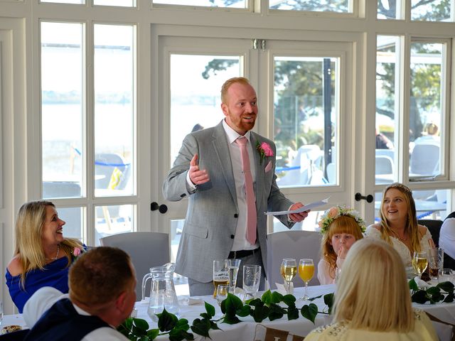 Alex and Charlotte's Wedding in Christchurch, Dorset 31