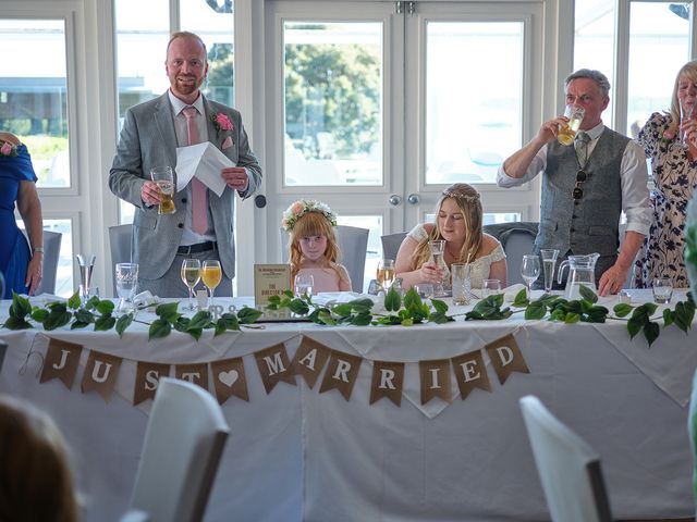 Alex and Charlotte's Wedding in Christchurch, Dorset 33