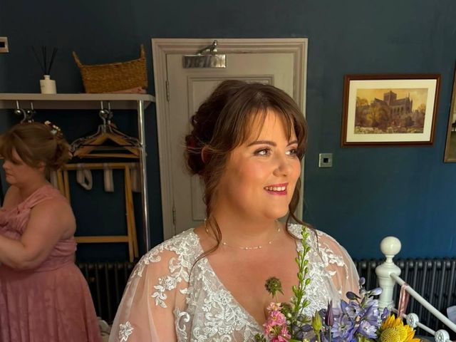 Liam  and Kymberly's Wedding in Lyndhurst, Hampshire 10