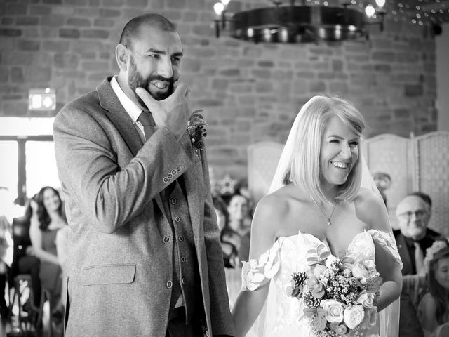 Joanne and Dale&apos;s Wedding in Chesterfield, Derbyshire 16