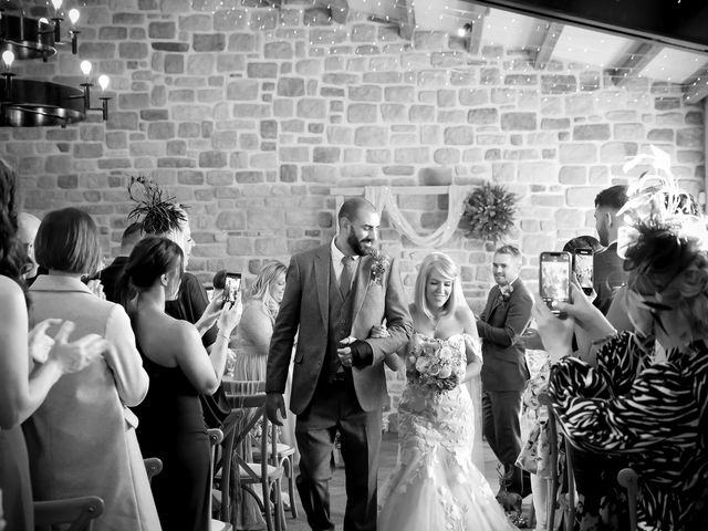 Joanne and Dale&apos;s Wedding in Chesterfield, Derbyshire 19