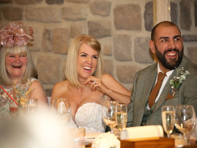 Joanne and Dale&apos;s Wedding in Chesterfield, Derbyshire 29