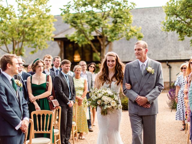 Matt and Camilla&apos;s Wedding in Lower Froyle, Hampshire 22