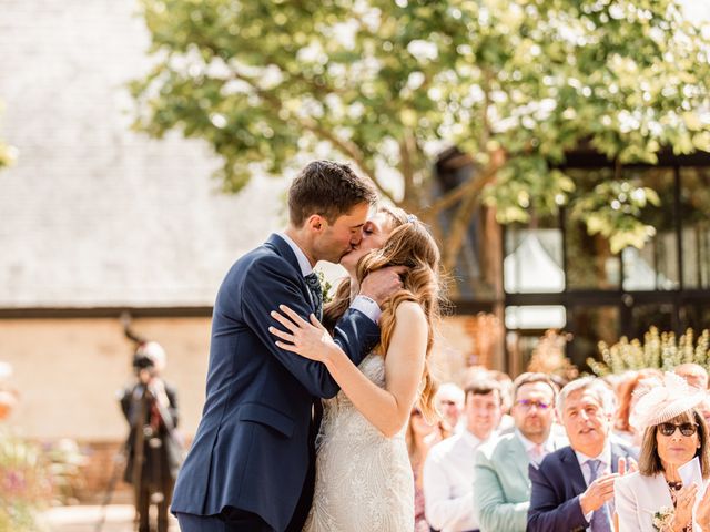 Matt and Camilla&apos;s Wedding in Lower Froyle, Hampshire 27