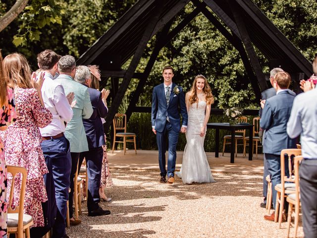 Matt and Camilla&apos;s Wedding in Lower Froyle, Hampshire 29